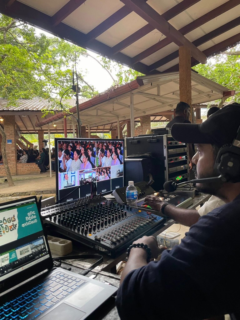 Live Video Switcher Console Operator